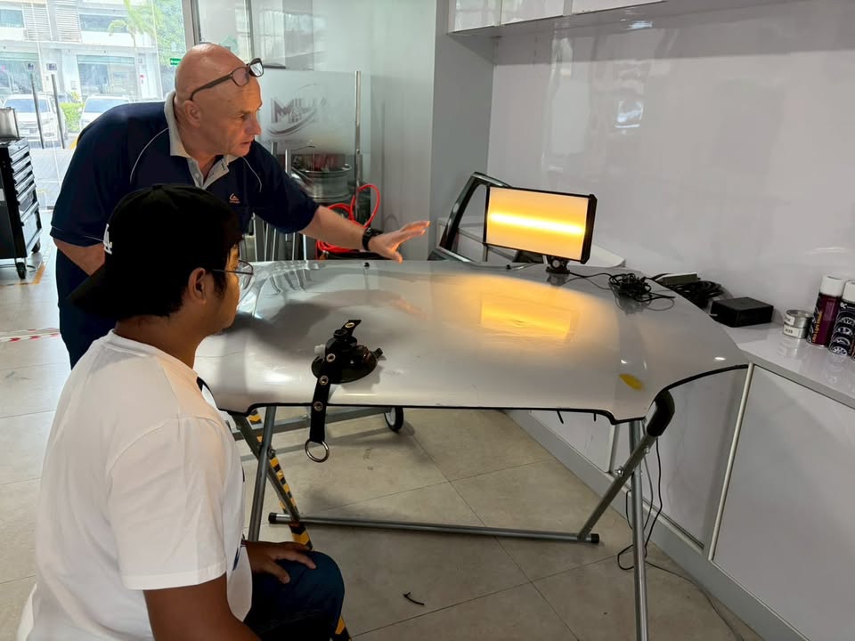 PDR training with a workshop team from the Philippines
