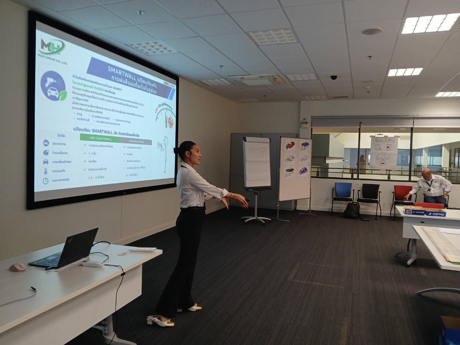 M&H Group visits Mercedes-Benz Thailand for SmartWall and Smart Repair knowledge