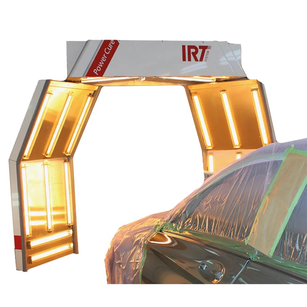 IRT PowerCure infrared curing system in use